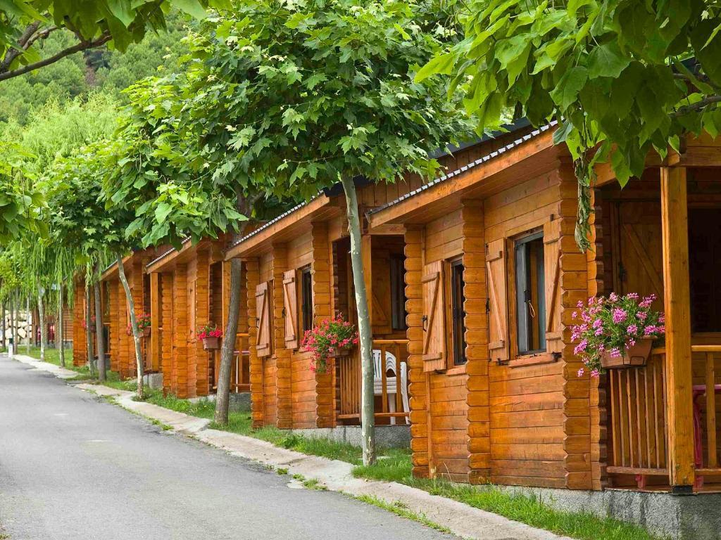 Sabiñánigo Camping Valle De Tena חדר תמונה